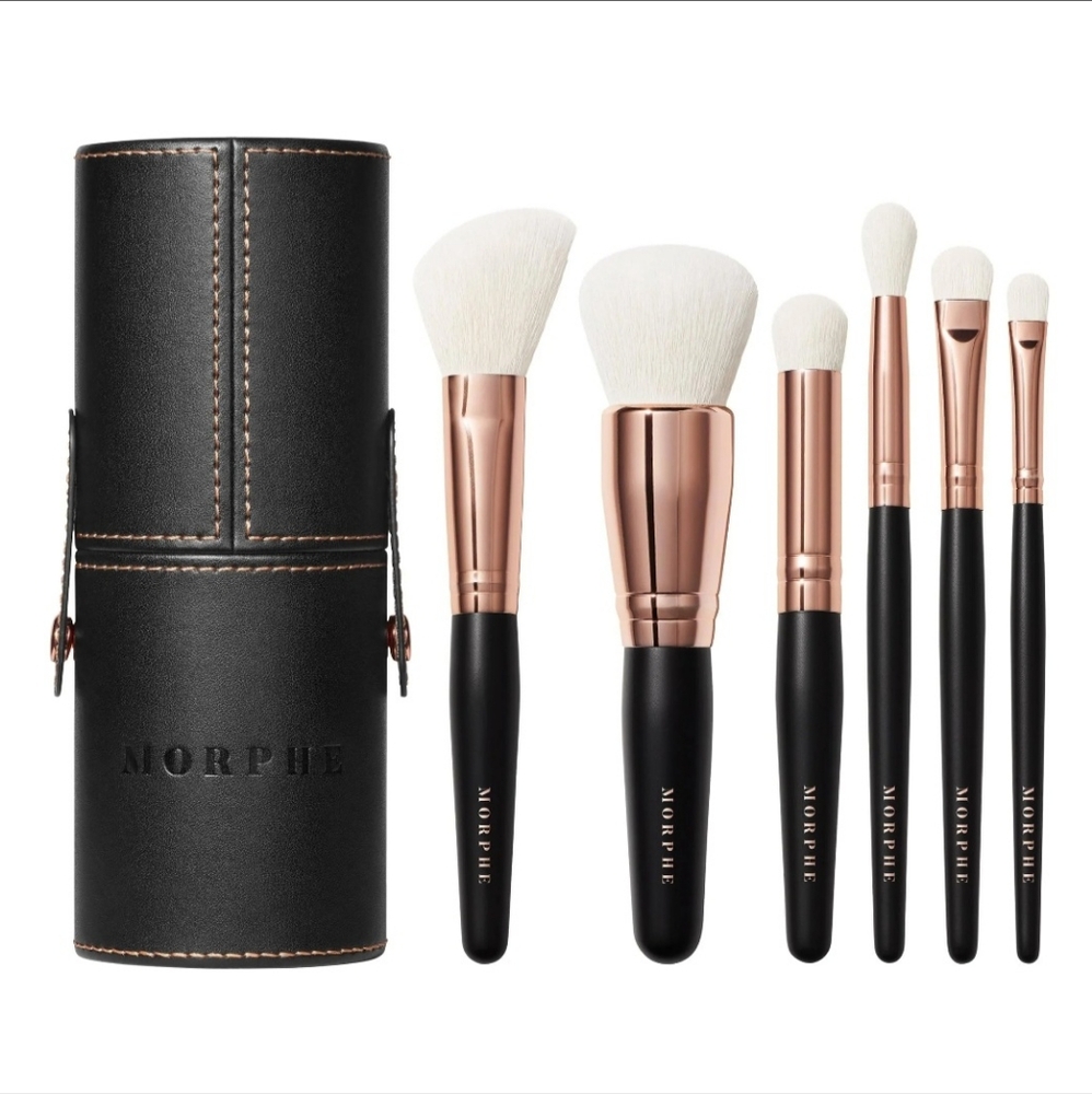 Morphe Rosé Away Travel Brush Set